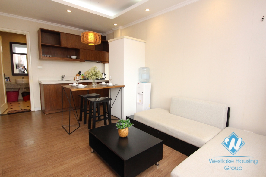 Airy one bedroom apartment for rent in Ba Dinh District 