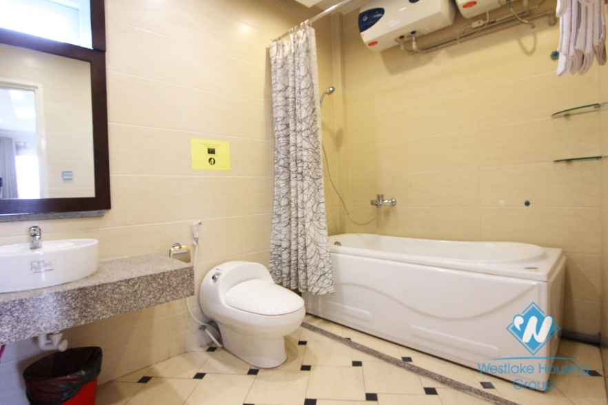 Airy one bedroom apartment for rent in Ba Dinh District 