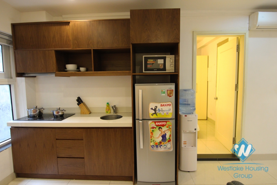 Cozy one bedroom apartment for rent in Ba Dinh Ward