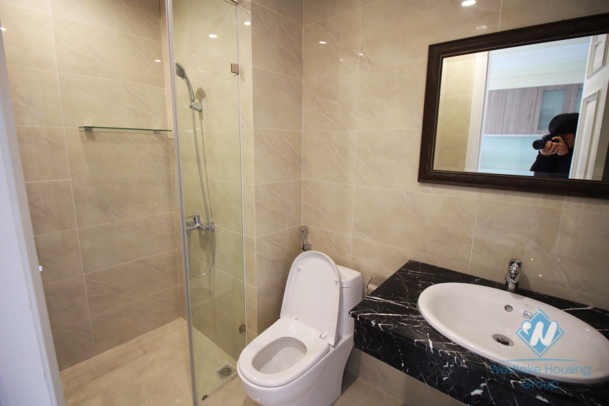 Band new two bedrooms apartment for rent in Doi Can street, Ba Dinh district, Ha Noi