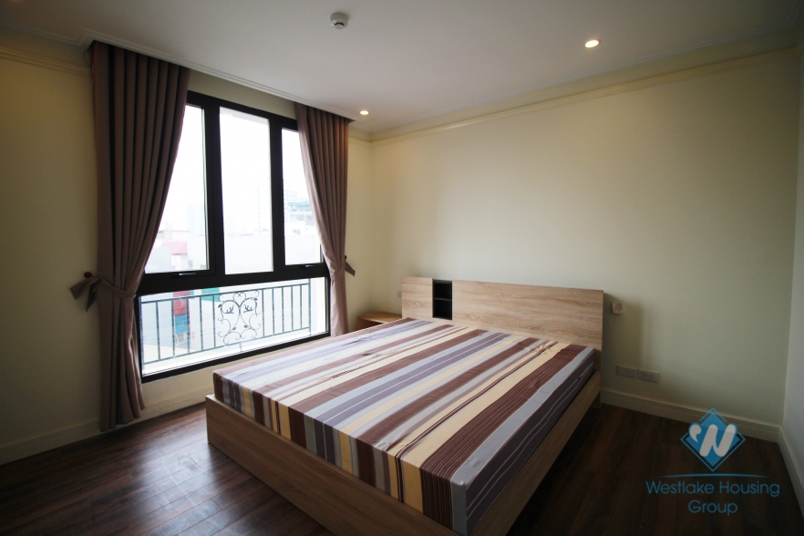 Band new two bedrooms apartment for rent in Doi Can street, Ba Dinh district, Ha Noi