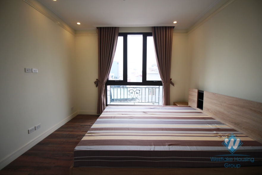 Band new two bedrooms apartment for rent in Doi Can street, Ba Dinh district, Ha Noi
