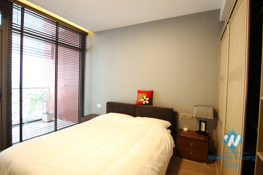 Great and decorated apartment for rent in Ba Dinh, Ha Noi