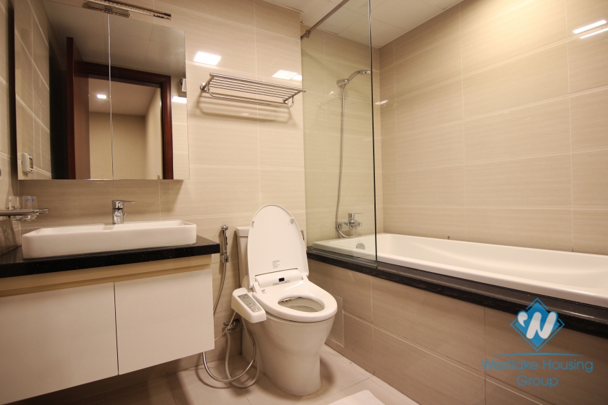 Great and decorated apartment for rent in Ba Dinh, Ha Noi