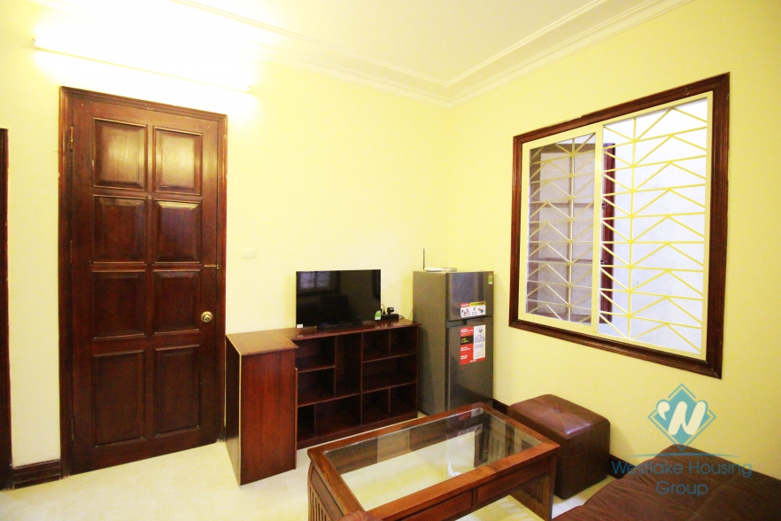 One bedroom apartment for rent in Ngoc Ha street, Ba Dinh district, Ha Noi