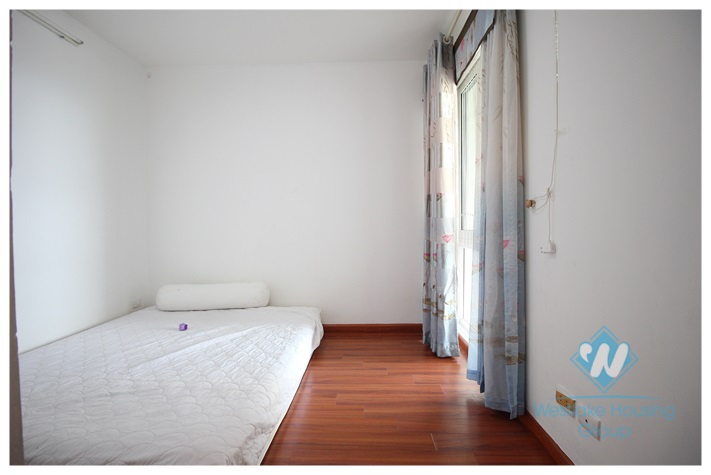 Apartment with 145sqm living space for rent in Ciputra, Tay Ho, Hanoi.