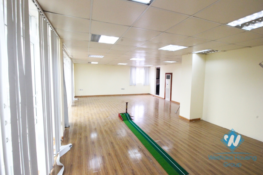 Professional and bright office for rent in Linh Lang, Ba Dinh