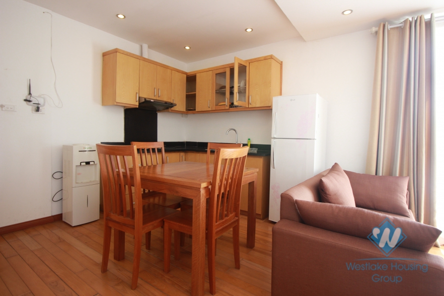 1 bedroom serviced apartment for rent in Ngoc Ha Street, Ba Dinh, Ha Noi