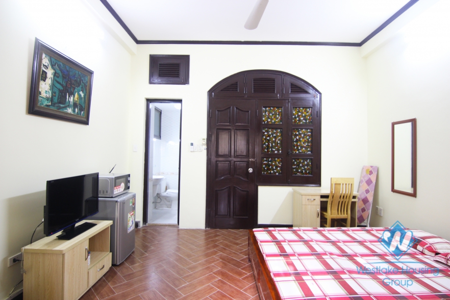 Lovely fully furrnished studio for rent in Doi Can, Ba Dinh, Ha Noi