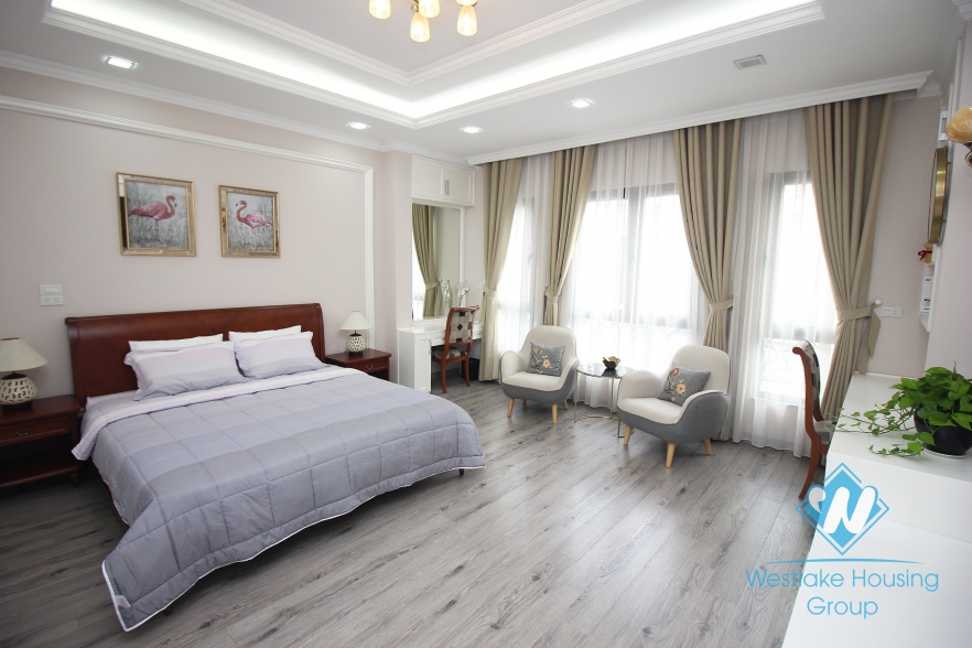 Luxurious studio apartment for rent in Ba Dinh
