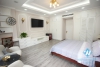 Luxurious studio apartment for rent in Ba Dinh