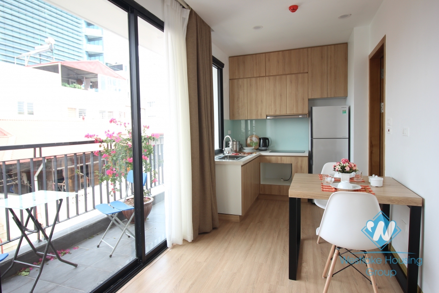 A nice studio apartment for rent in Cau Giay district