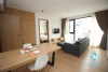 Newly serviced apartment for rent in Hoang Quoc Viet st
