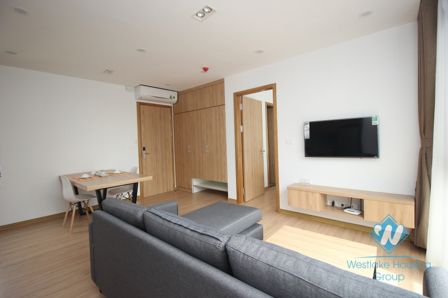 Newly serviced apartment for rent in Hoang Quoc Viet st