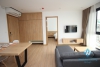 Newly serviced apartment for rent in Hoang Quoc Viet st