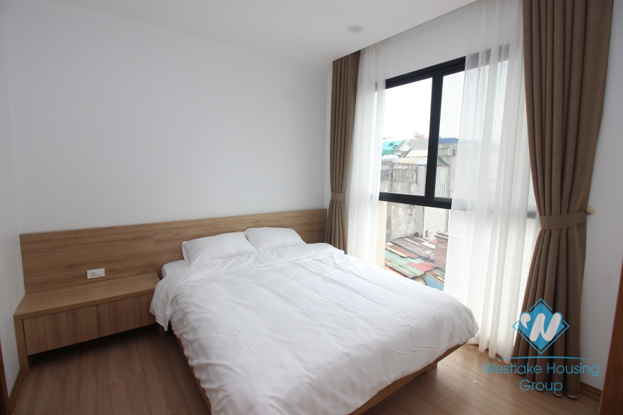 Newly serviced apartment for rent in Hoang Quoc Viet st