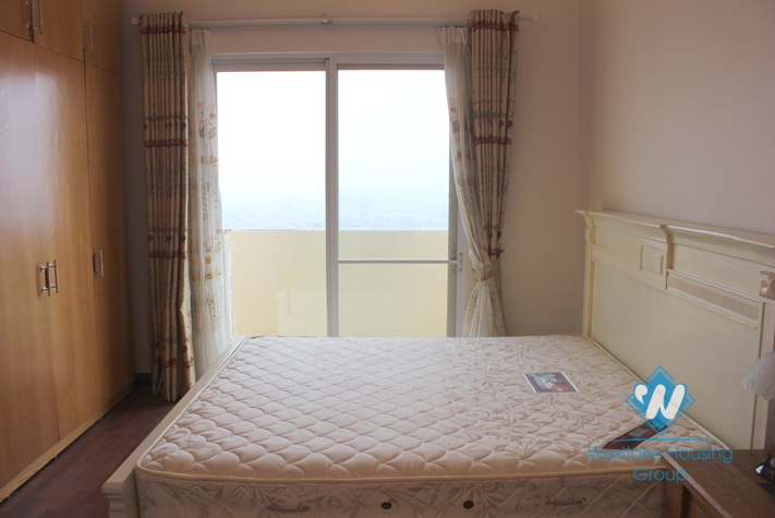 Four bedrooms apartment for rent in E building, Ciputra Hanoi