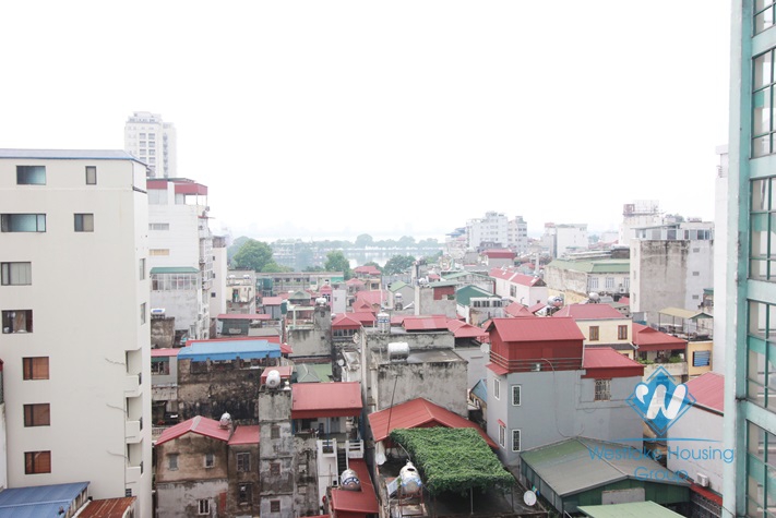 Beautiful, lake-viewed apartment for rent in Truc Bach, Ba Dinh, Hanoi