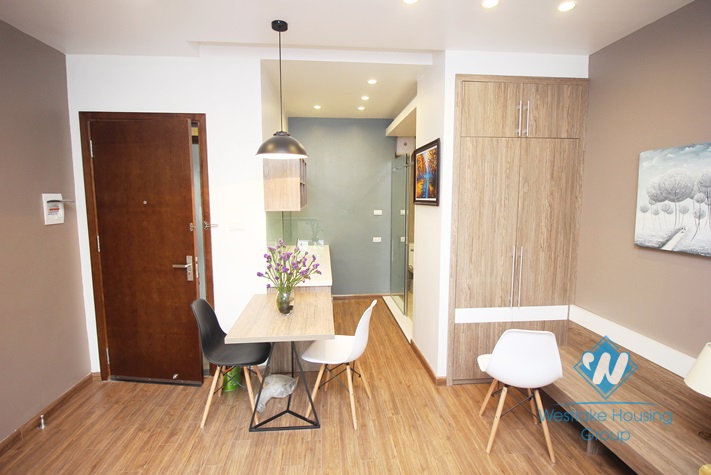 Modern style studio apartment for rent in Cau Giay district 