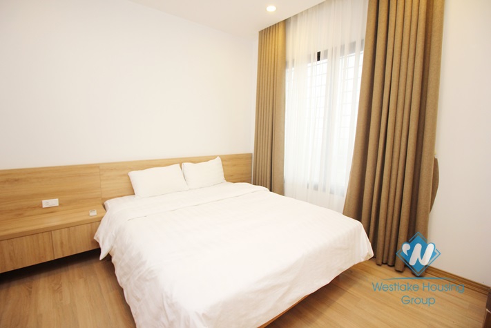High floor and bright apartment for rent in Cau Giay, Ha Noi