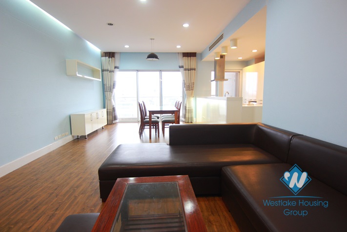 Morden 3 bedrooms apartment for rent in Golden Westlake, Ba Dinh district, Hanoi