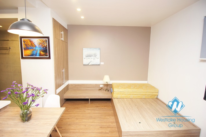 Modern style studio apartment for rent in Cau Giay district 