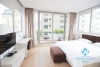 Beautiful, lake-viewed apartment for rent in Truc Bach, Ba Dinh, Hanoi