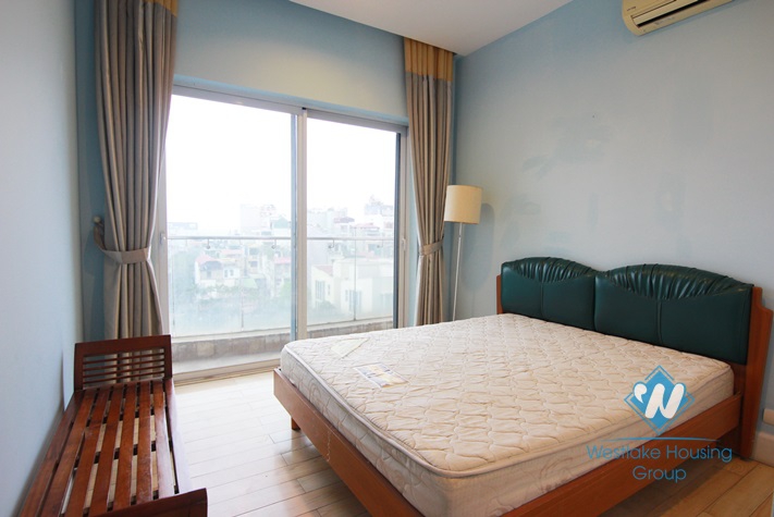 Morden 3 bedrooms apartment for rent in Golden Westlake, Ba Dinh district, Hanoi