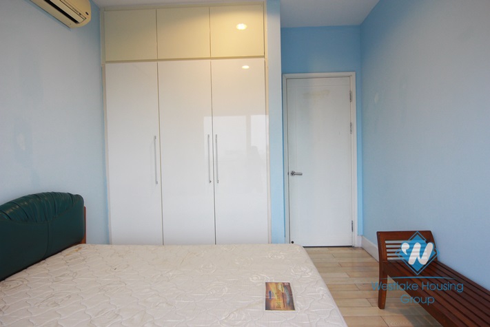 Morden 3 bedrooms apartment for rent in Golden Westlake, Ba Dinh district, Hanoi