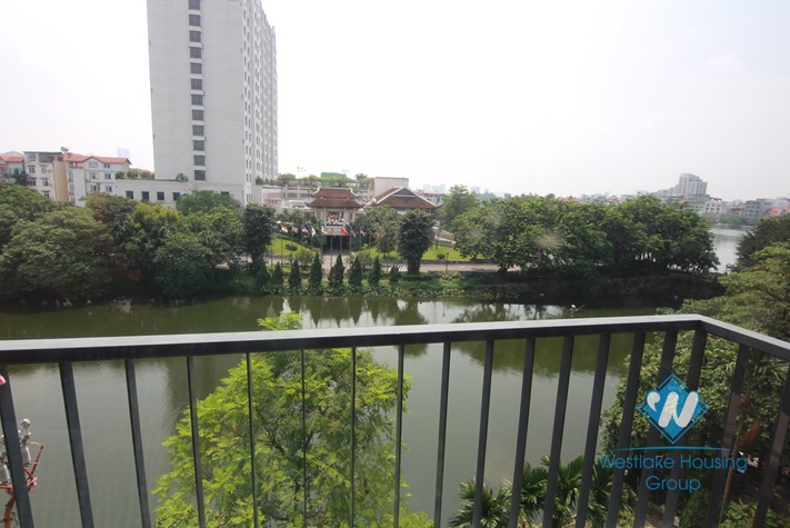 New and modern house with lakeview for rent in Tay Ho