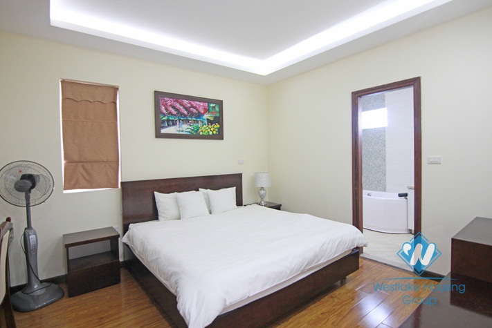 Two bedrooms apartment with Gym room in terrace for rent in Tay Ho