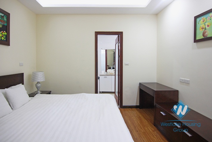 Two bedrooms apartment with Gym room in terrace for rent in Tay Ho