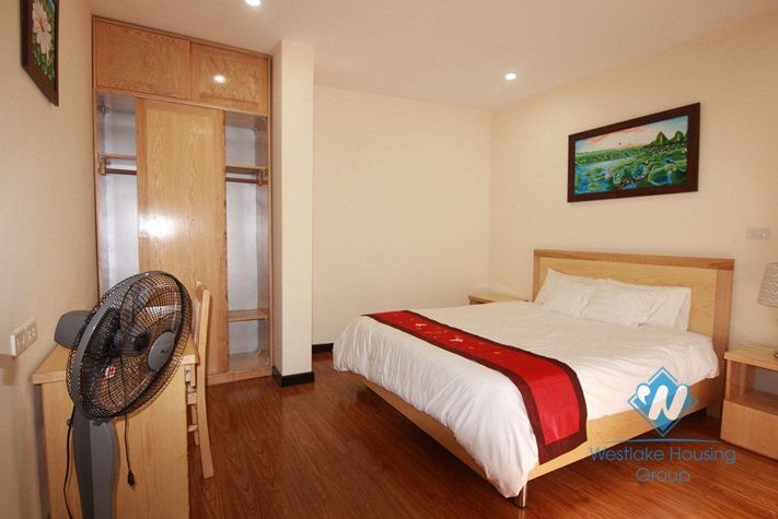 Two bedrooms apartment with Gym room in terrace for rent in Tay Ho