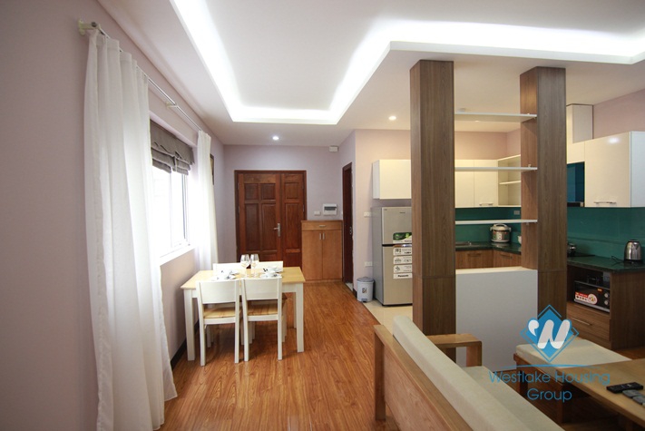 Two bedrooms apartment with Gym room in terrace for rent in Tay Ho