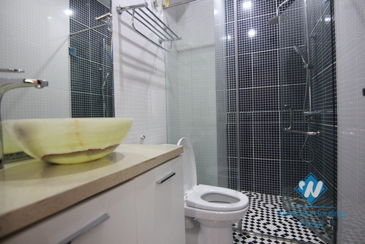 Two bedrooms apartment with Gym room in terrace for rent in Tay Ho