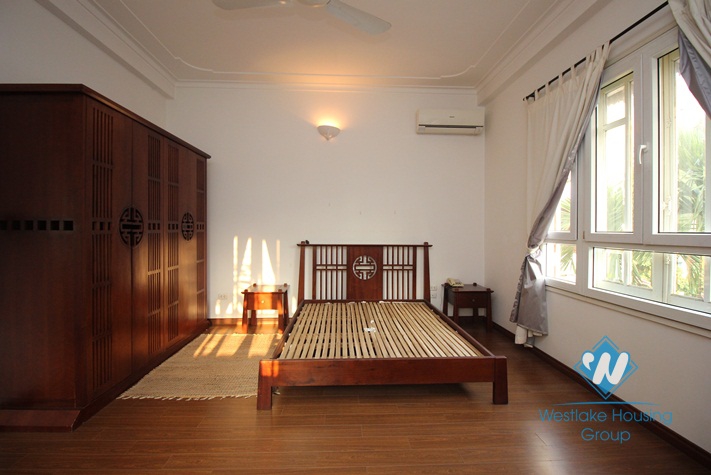 Swimming pool garden villa for rent on To Ngoc Van, Tay Ho, Hanoi