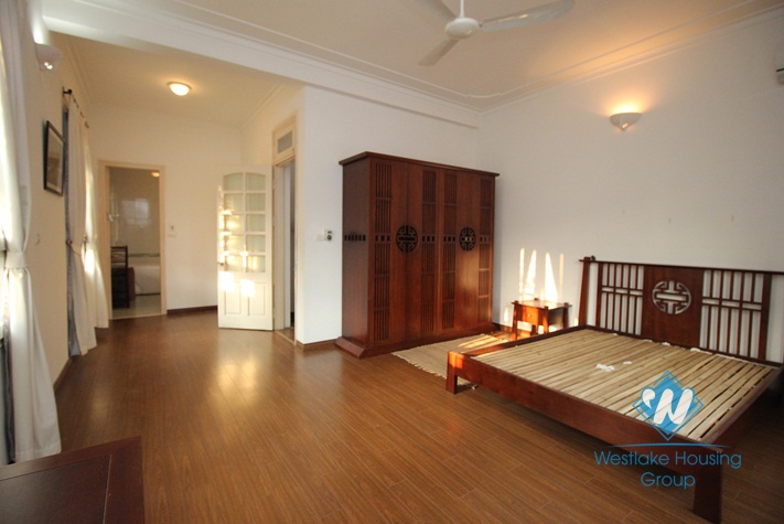 Swimming pool garden villa for rent on To Ngoc Van, Tay Ho, Hanoi