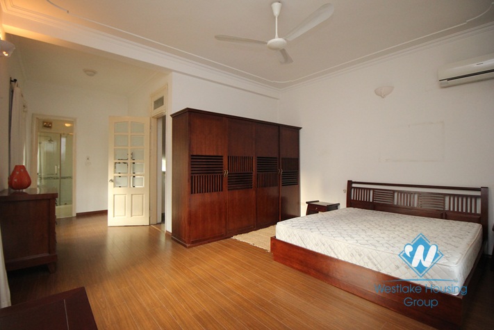 Swimming pool garden villa for rent on To Ngoc Van, Tay Ho, Hanoi