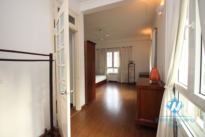 Swimming pool garden villa for rent on To Ngoc Van, Tay Ho, Hanoi