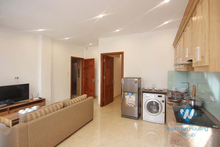 Lovely 01 bedroom apartment with small balcony for rent in To Ngoc Van street