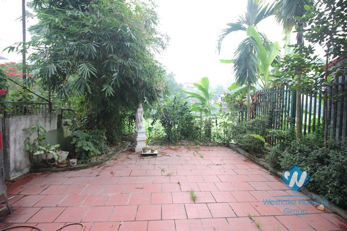 A beautiful house with back yard and terrace for rent in Tay Ho, Hanoi