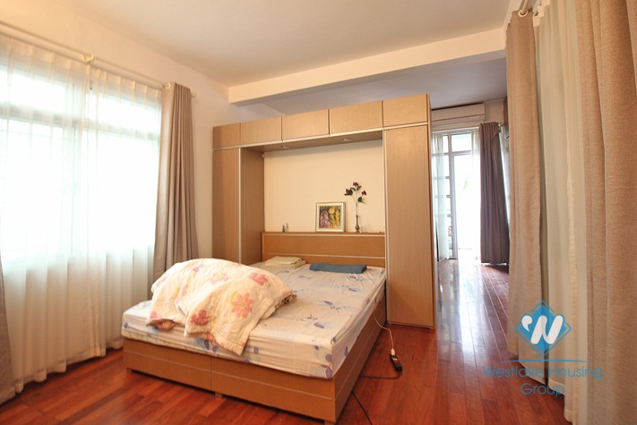 A beautiful house with back yard and terrace for rent in Tay Ho, Hanoi