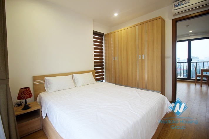 Truc Bach view apartment for rent, huge terrace, modern furnishings