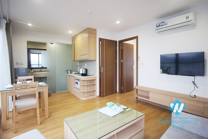 Truc Bach view apartment for rent, huge terrace, modern furnishings