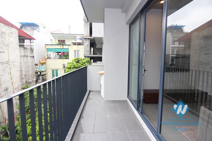 Modern large balcony apartment rental near Sheraton, Tay Ho, Hanoi