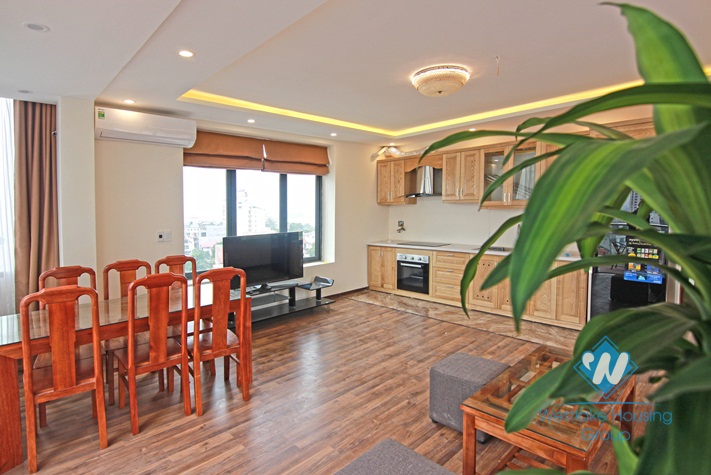 Spacious and bright 02 bedrooms apartment for rent in To Ngoc Van street, Tay Ho, Ha Noi