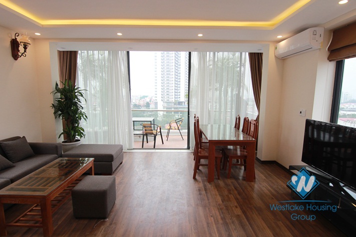 Spacious and bright 02 bedrooms apartment for rent in To Ngoc Van street, Tay Ho, Ha Noi