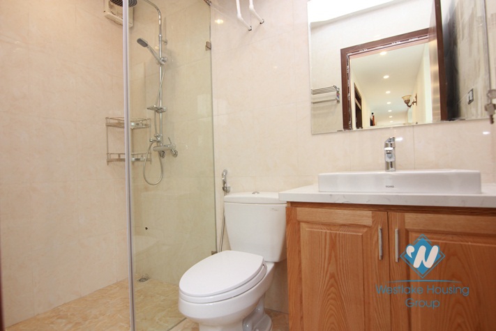 Spacious and bright 02 bedrooms apartment for rent in To Ngoc Van street, Tay Ho, Ha Noi