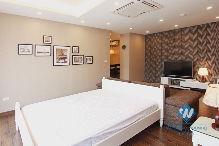 Super modern studio with separate kitchen for rent in Tay Ho