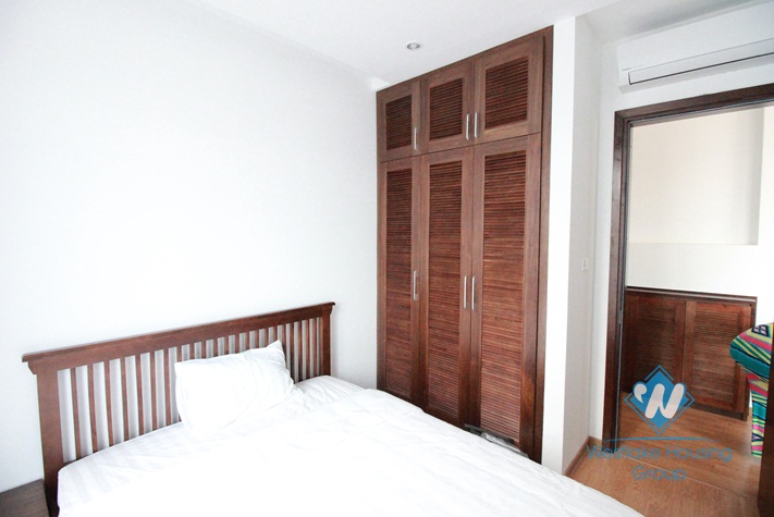 Two bedrooms apartment full of lights for rent in Tay Ho district 